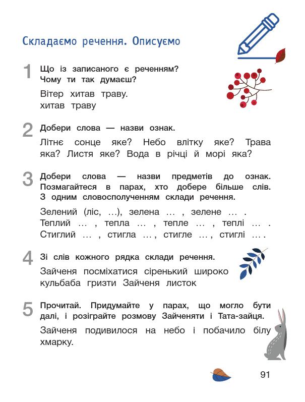 Українська мова. Буквар 1 клас Іщенко О. Л., Логачевська С. П 2018