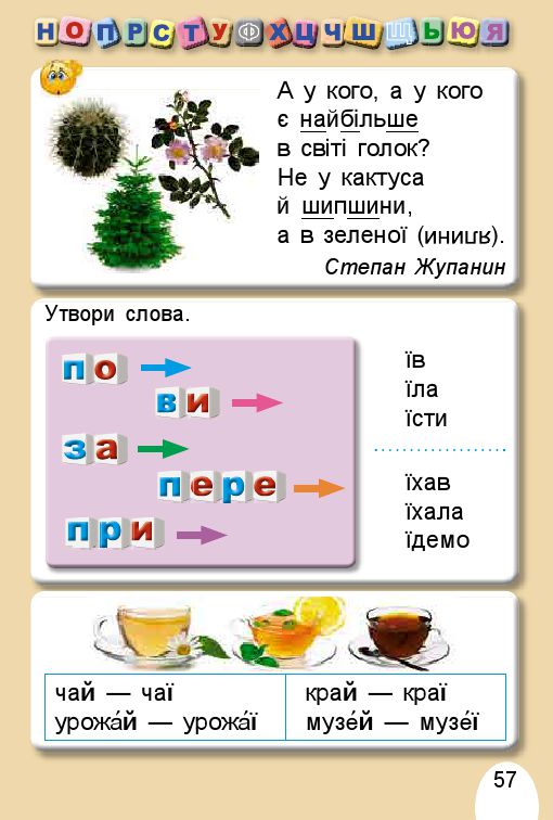 Українська мова. Буквар 1 клас С. Тарнавська, В. Науменко 2018
