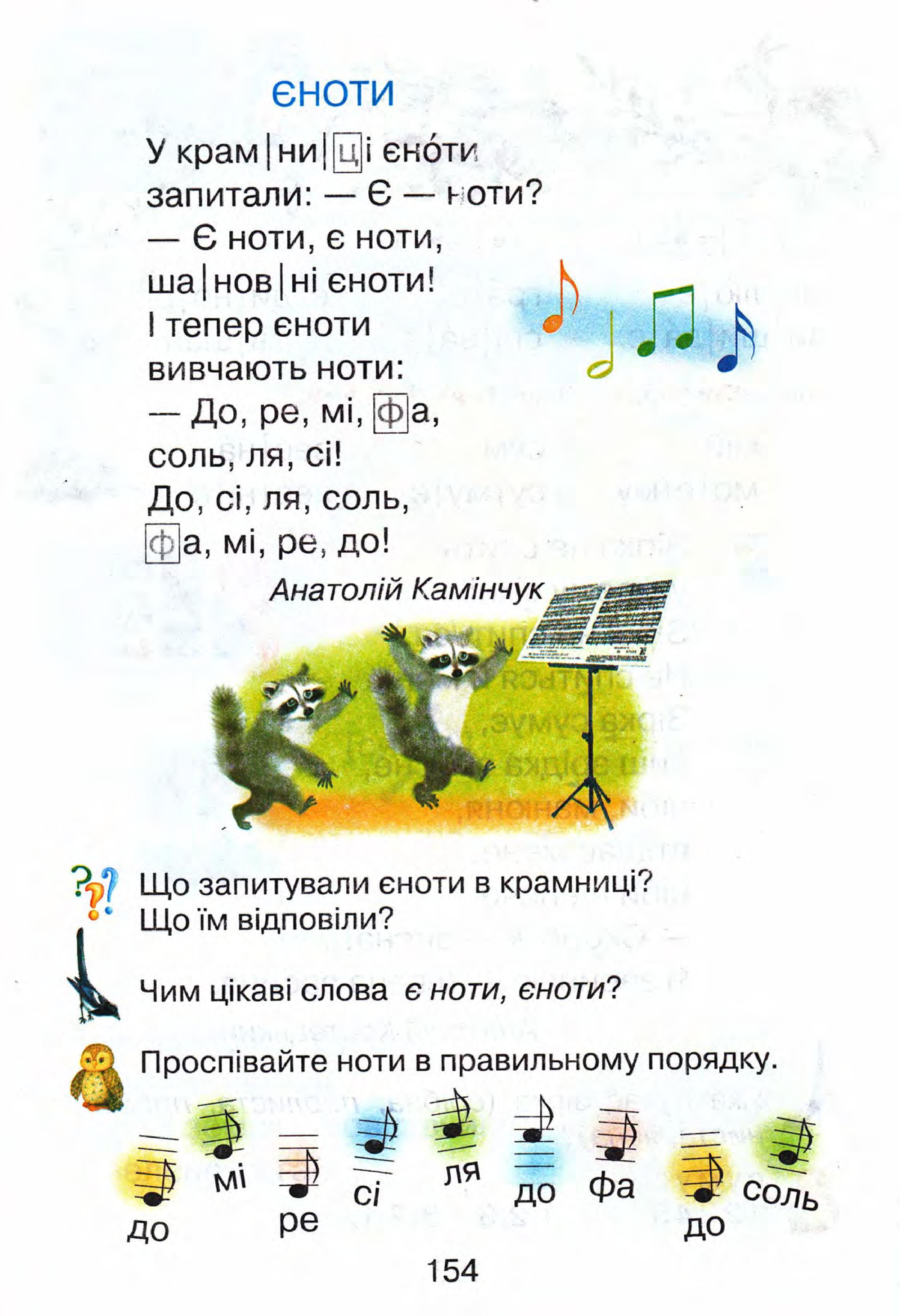 Українська мова. Буквар 1 клас Захарійчук М.Д., Науменко В.О. 2018