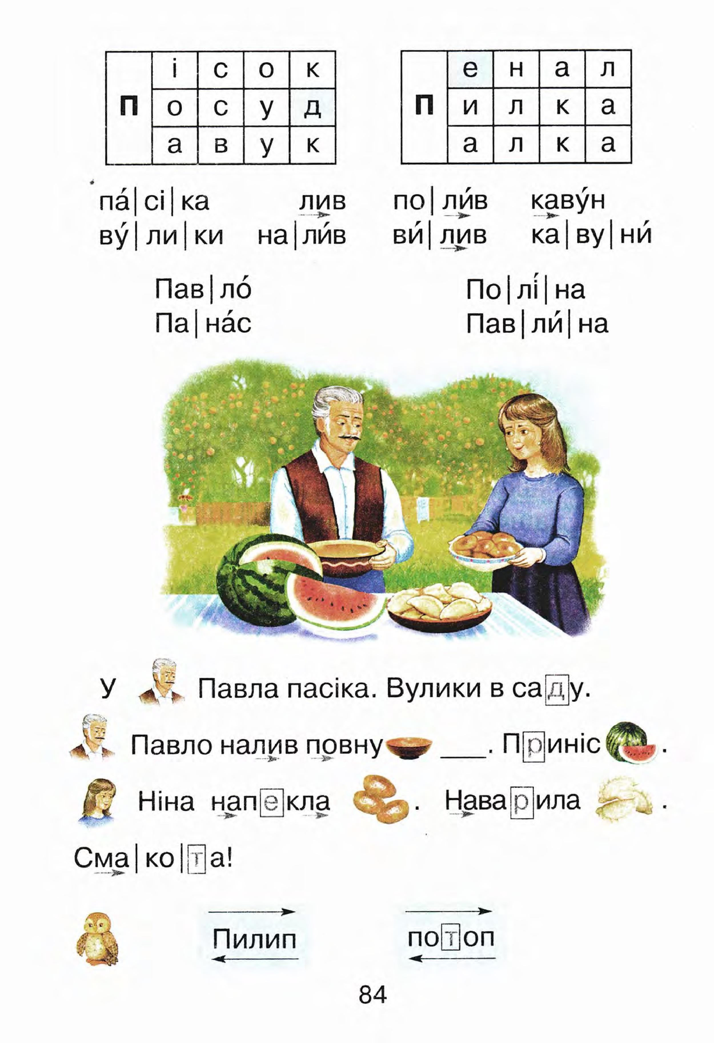 Українська мова. Буквар 1 клас Захарійчук М.Д., Науменко В.О. 2018