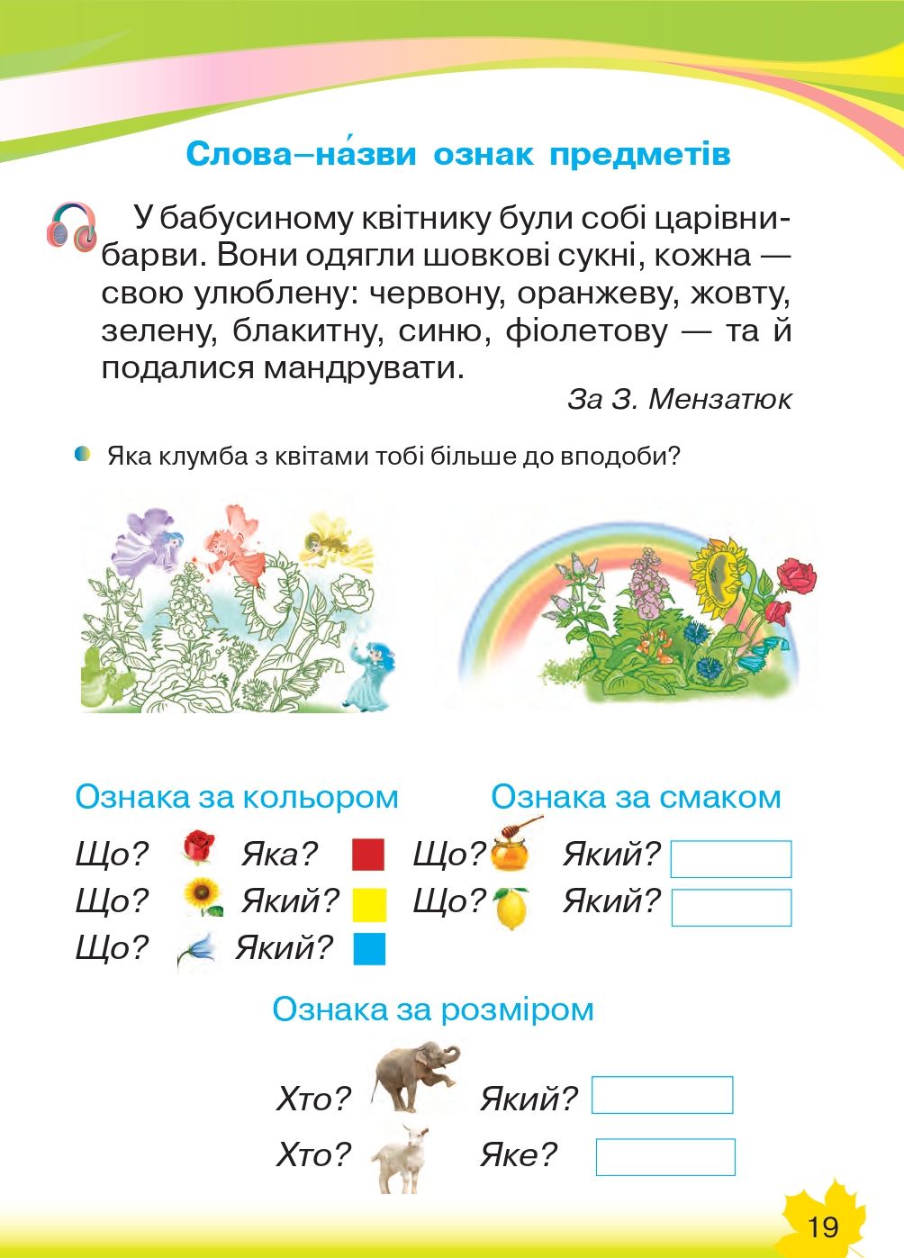 Українська мова. Буквар 1 клас Захарійчук М. Д. 2018