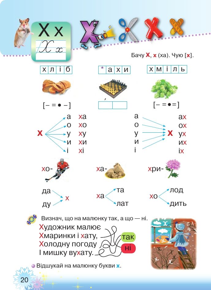Українська мова. Буквар 1 клас Захарійчук М. Д. 2018