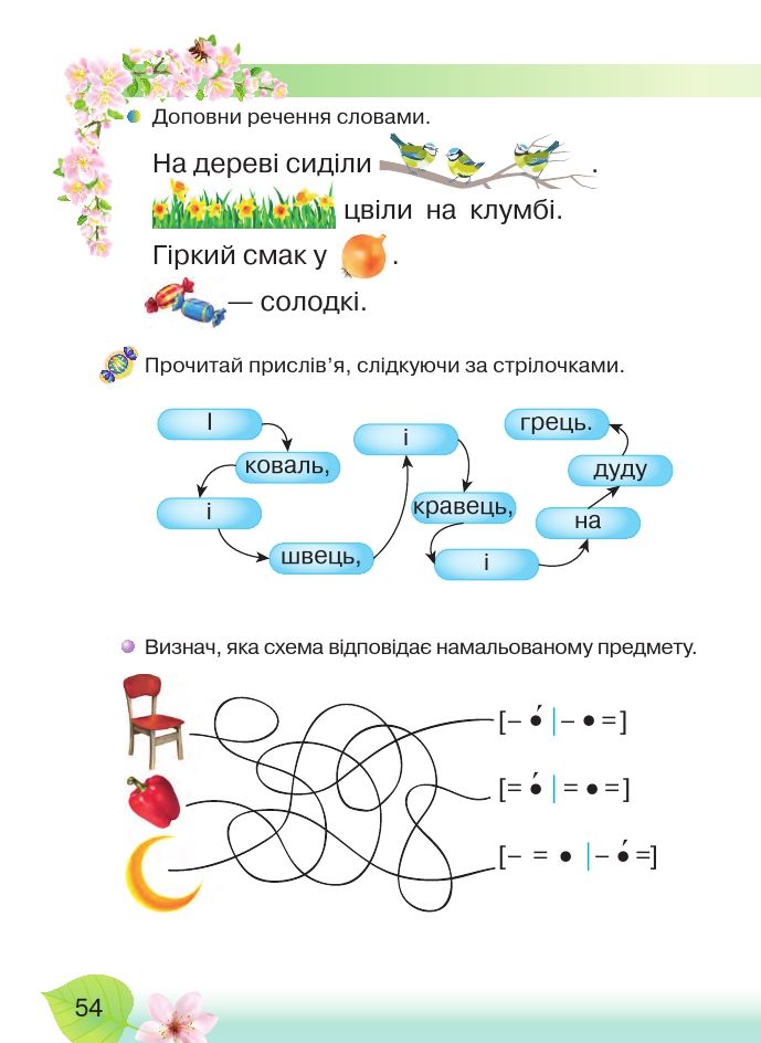 Українська мова. Буквар 1 клас Захарійчук М. Д. 2018