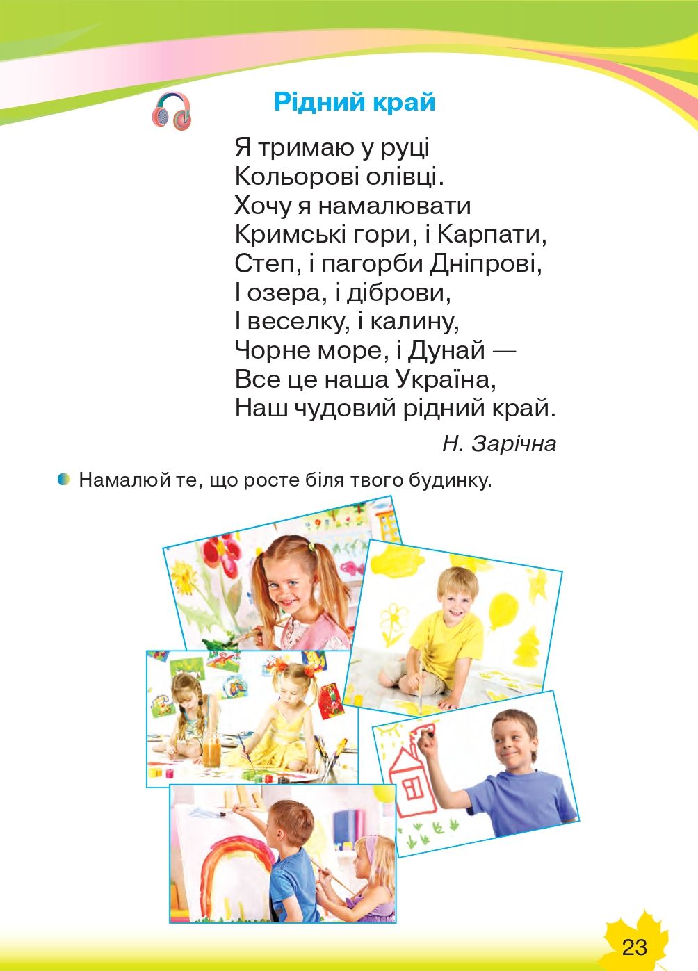 Українська мова. Буквар 1 клас Захарійчук М. Д. 2018