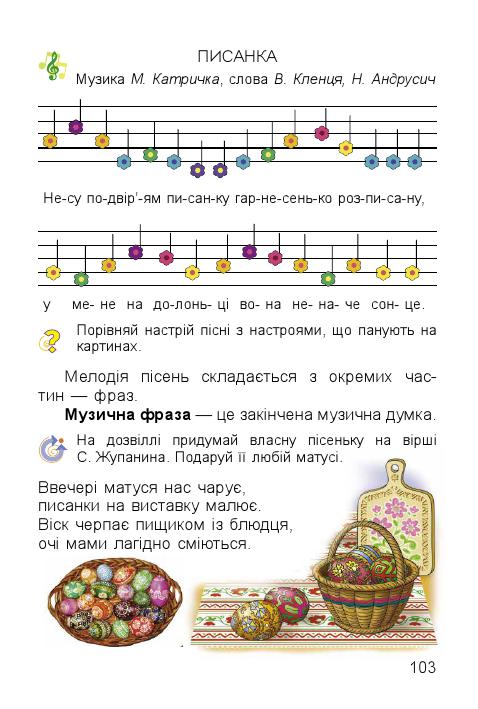 Мистецтво 1 клас Масол Л. М., Гайдамака О. В., Колотило О. М. 2018