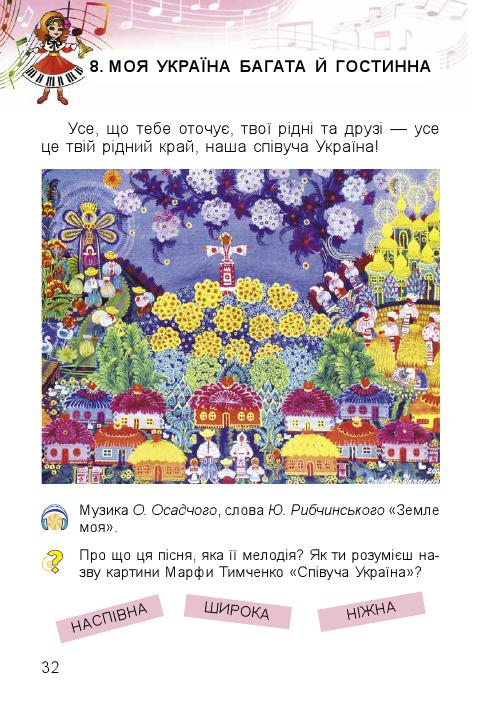 Мистецтво 1 клас Масол Л. М., Гайдамака О. В., Колотило О. М. 2018