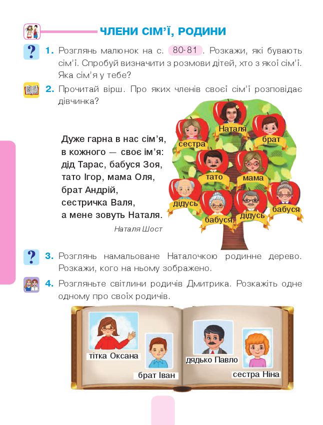 Я досліджую світ 1 клас Будна Н. О., Гладюк Т. В., Заброцька С. Г., Шост Н. Б 2018