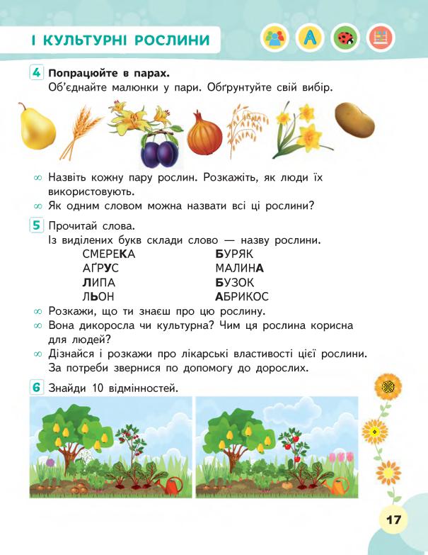Я досліджую світ 1 клас М. С. Вашуленко, В. Г. Бевз, Т. П. Єресько, О. Г. Трофімова 2018
