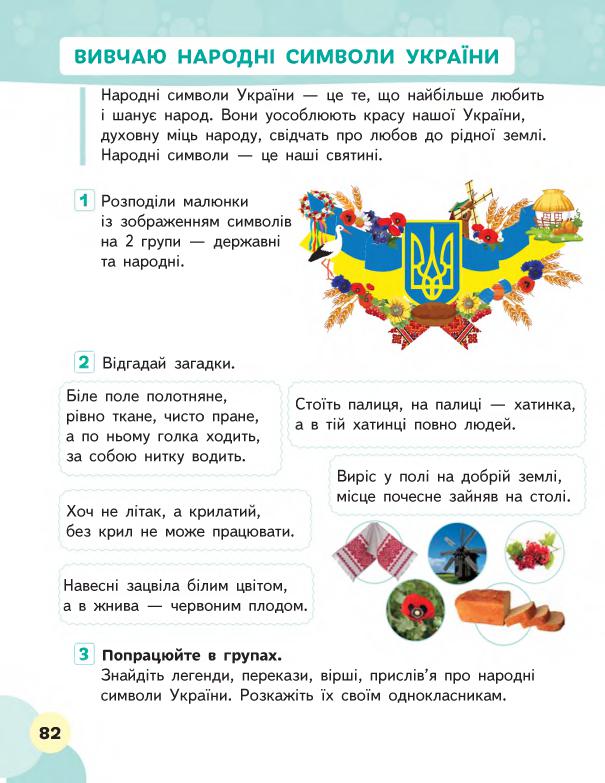 Я досліджую світ 1 клас М. С. Вашуленко, В. Г. Бевз, Т. П. Єресько, О. Г. Трофімова 2018