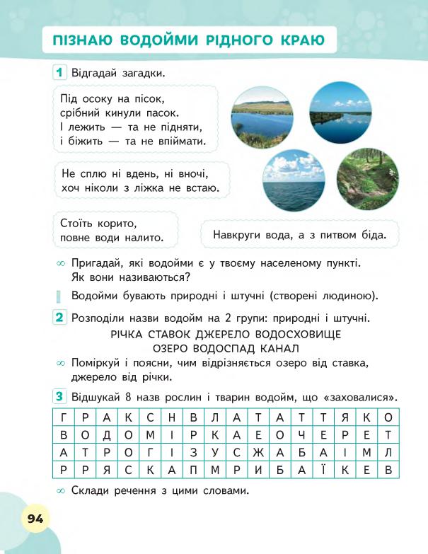 Я досліджую світ 1 клас М. С. Вашуленко, В. Г. Бевз, Т. П. Єресько, О. Г. Трофімова 2018