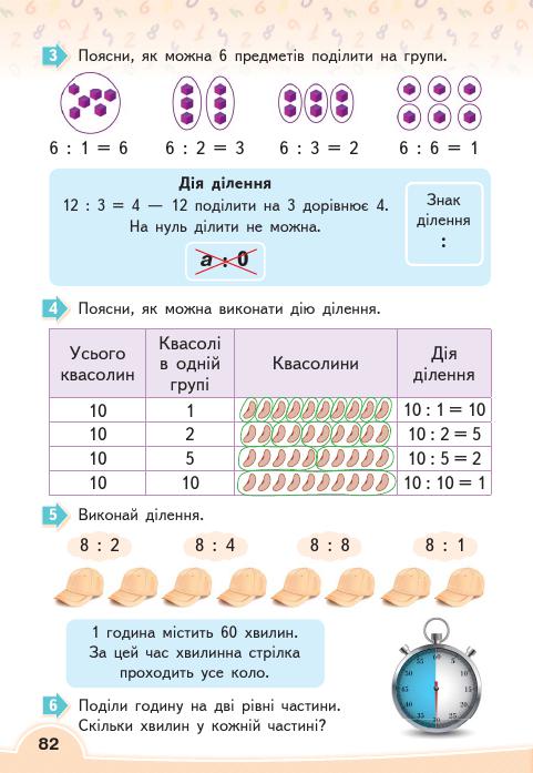 Математика 2 клас Бевз В. Г., Васильєва Д. В. 2019