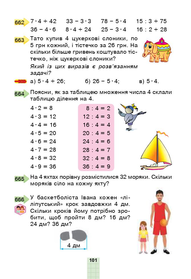 Математика 2 клас Будна Н. О., Беденко М. В. 2019