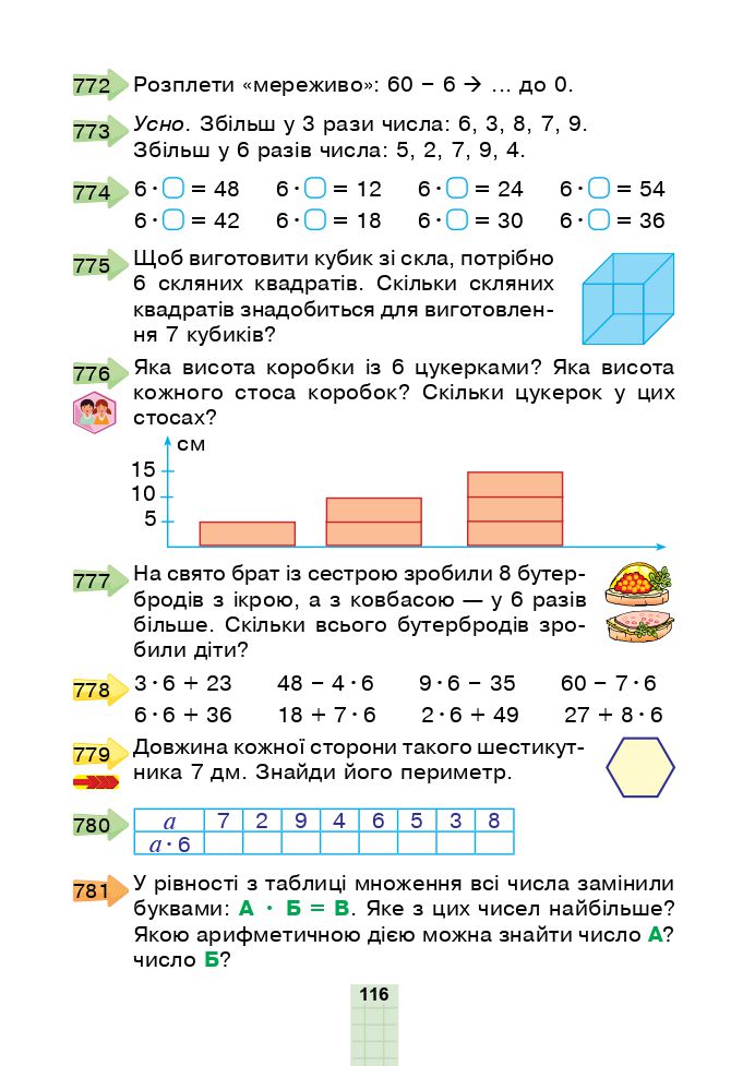 Математика 2 клас Будна Н. О., Беденко М. В. 2019