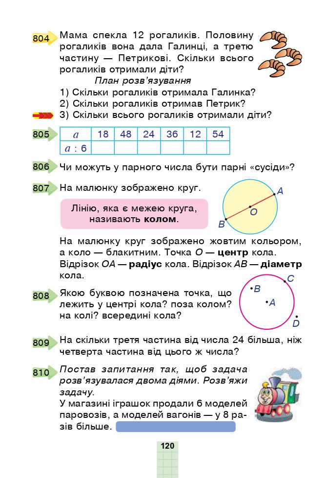 Математика 2 клас Будна Н. О., Беденко М. В. 2019