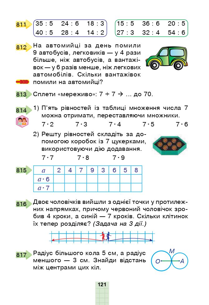 Математика 2 клас Будна Н. О., Беденко М. В. 2019