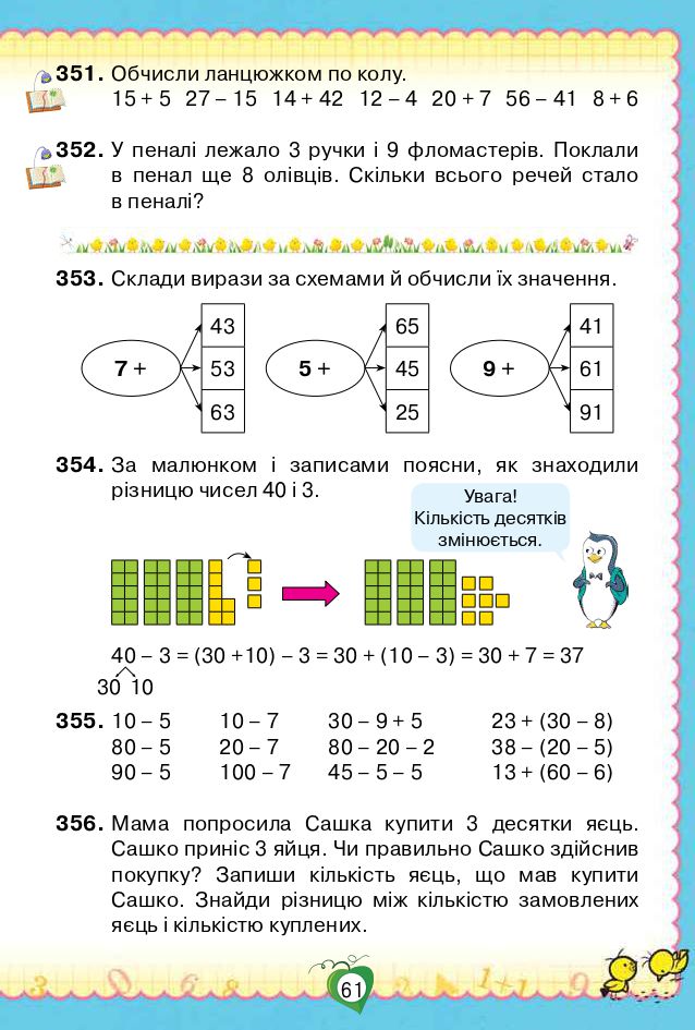 Математика 2 клас Листопад Н.П. 2019