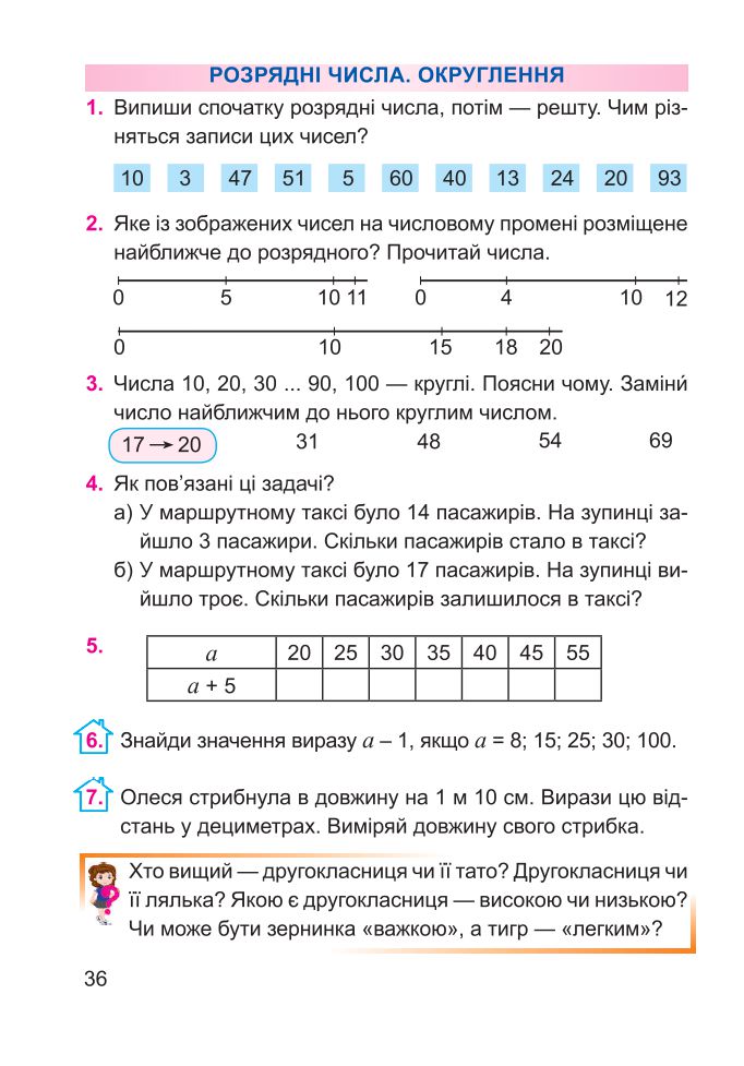 Математика 2 клас Заїка А. 2019