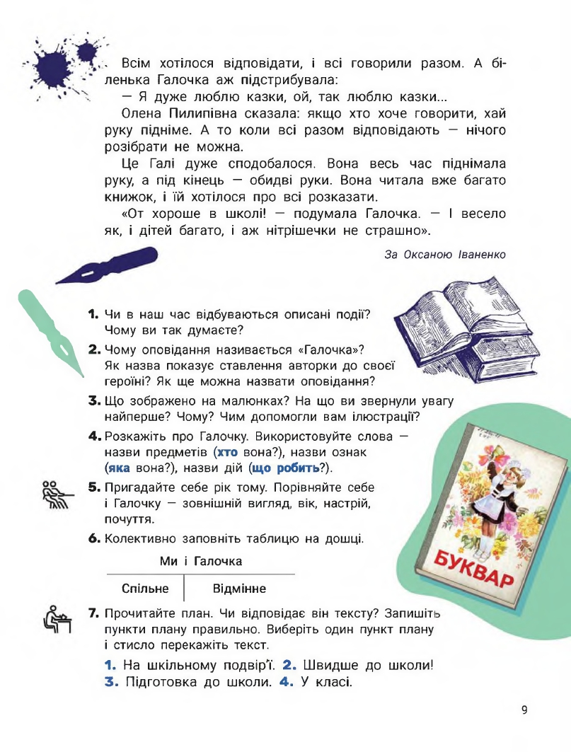 Українська мова та Читання 2 клас О. Л. Іщенко, С. П. Логачевська 2019