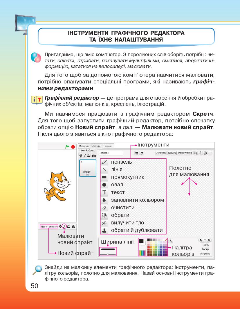 Я досліджую світ 2 клас Вдовенко В. В., Котелянець Н. В., Агєєва О. В. 2019