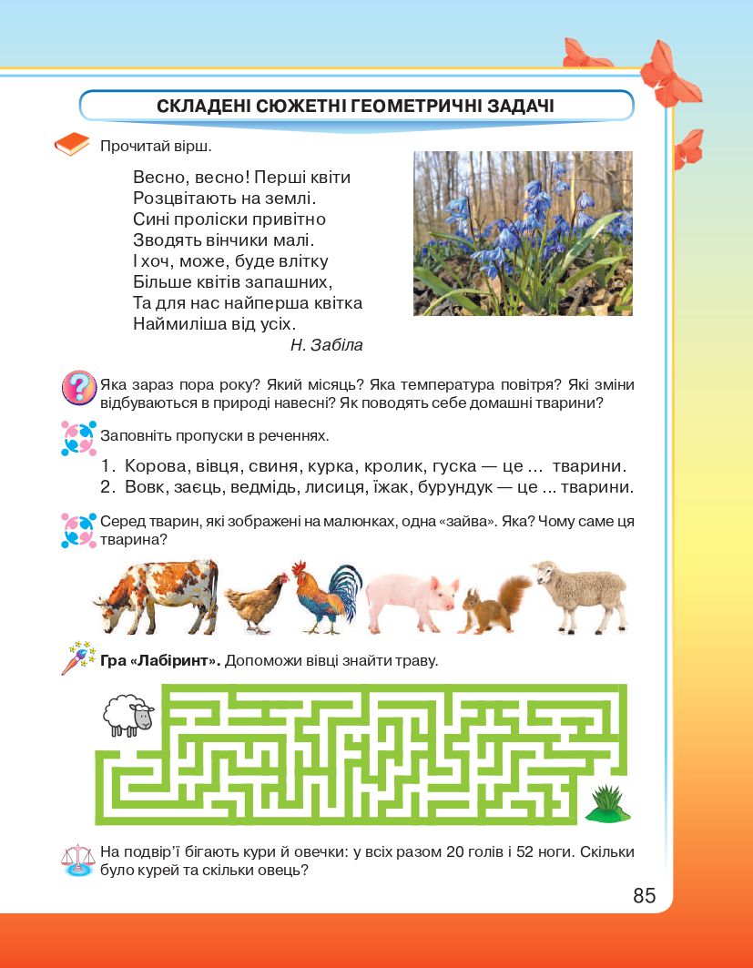 Я досліджую світ 2 клас Вдовенко В. В., Котелянець Н. В., Агєєва О. В. 2019