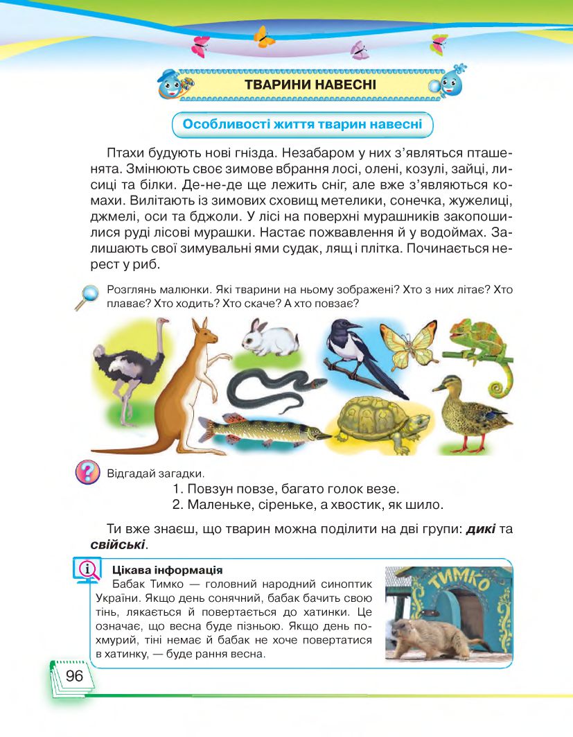Я досліджую світ 2 клас Андрусенко І. В. 2019