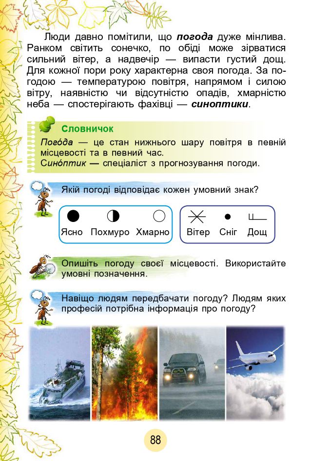 Я досліджую світ 2 клас Гільберг Т. Г.; Тарнавська С. С.; Павич Н. Н. 2019