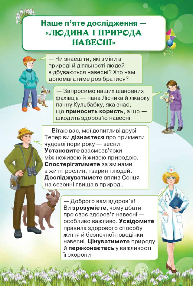 Я досліджую світ 2 клас Грущинська І. В., Хитра З. М. 2019