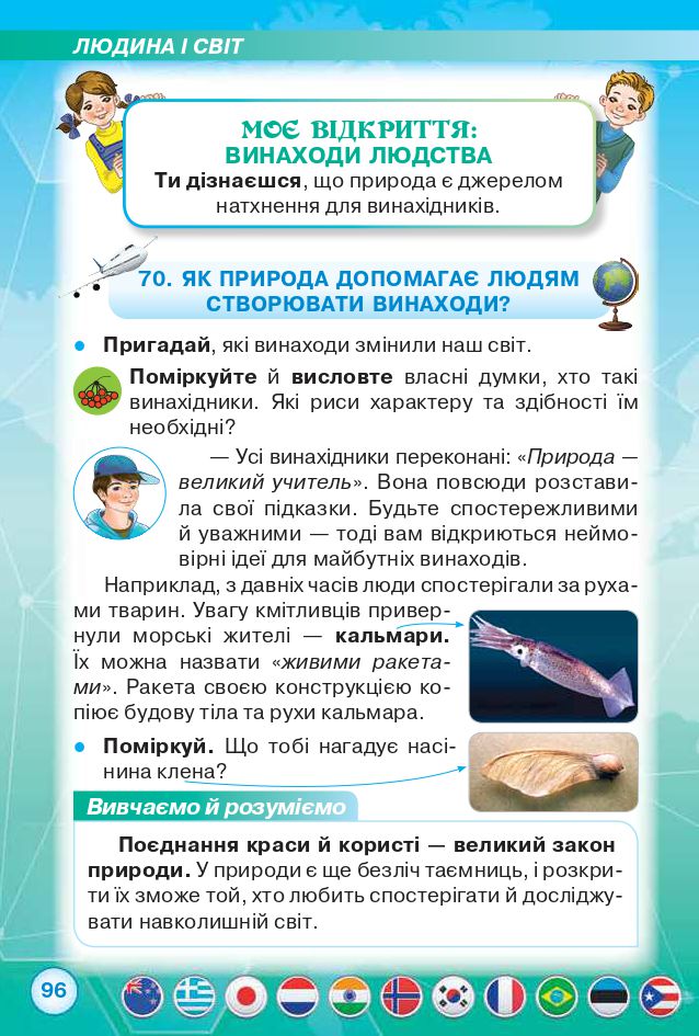 Я досліджую світ 2 клас Грущинська І. В., Хитра З. М. 2019