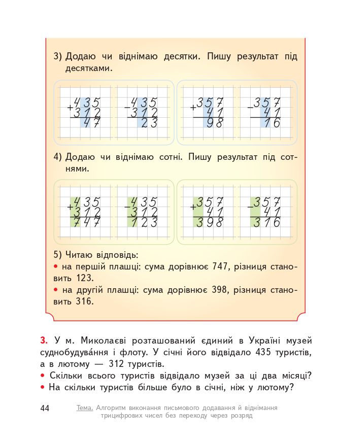 Математика 3 клас О.М. Гісь, І.В. Філяк 2020