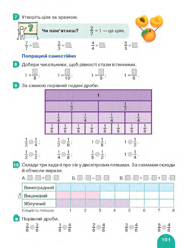 Математика 3 клас С.П. Логачевська, Т.А. Логачевська, О.А. Комар 2020