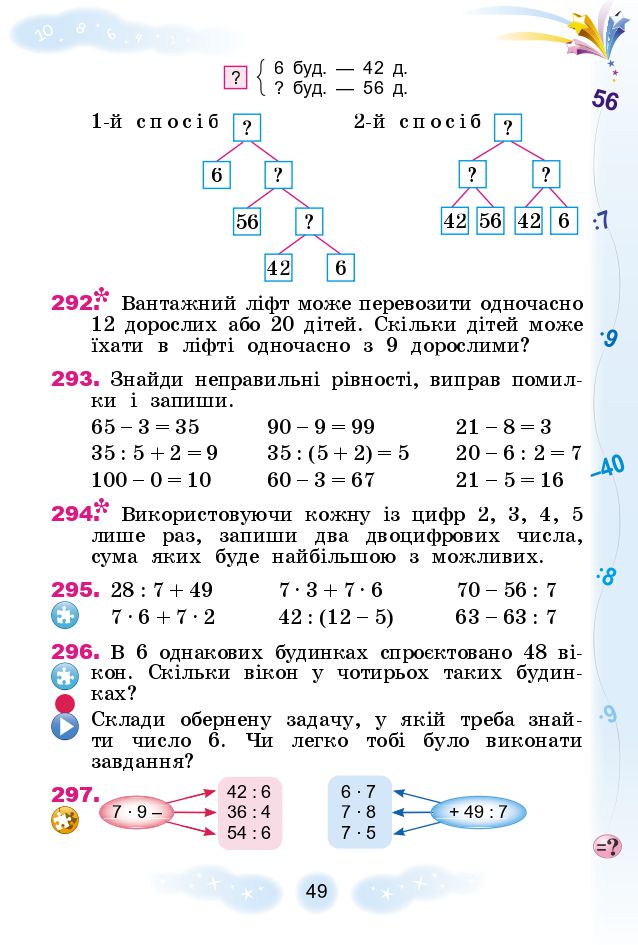Математика 3 клас Г.П. Лишенко 2020
