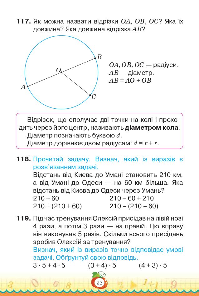 Математика 3 клас Н.П. Листопад 2020