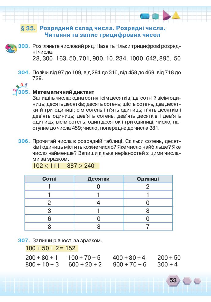 Математика 3 клас Оляницька Л.В. 2020