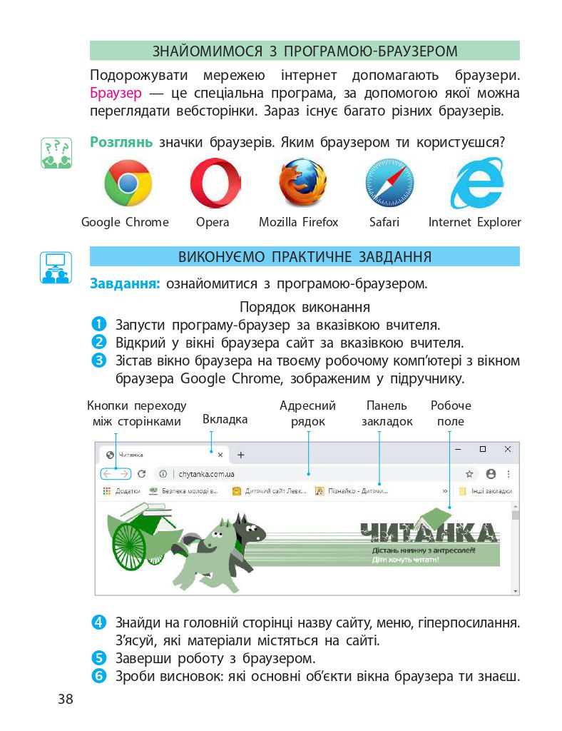 Я досліджую світ 3 клас М.М. Корнієнко, С.М. Крамаровська, І.Т. Зарецька 2020
