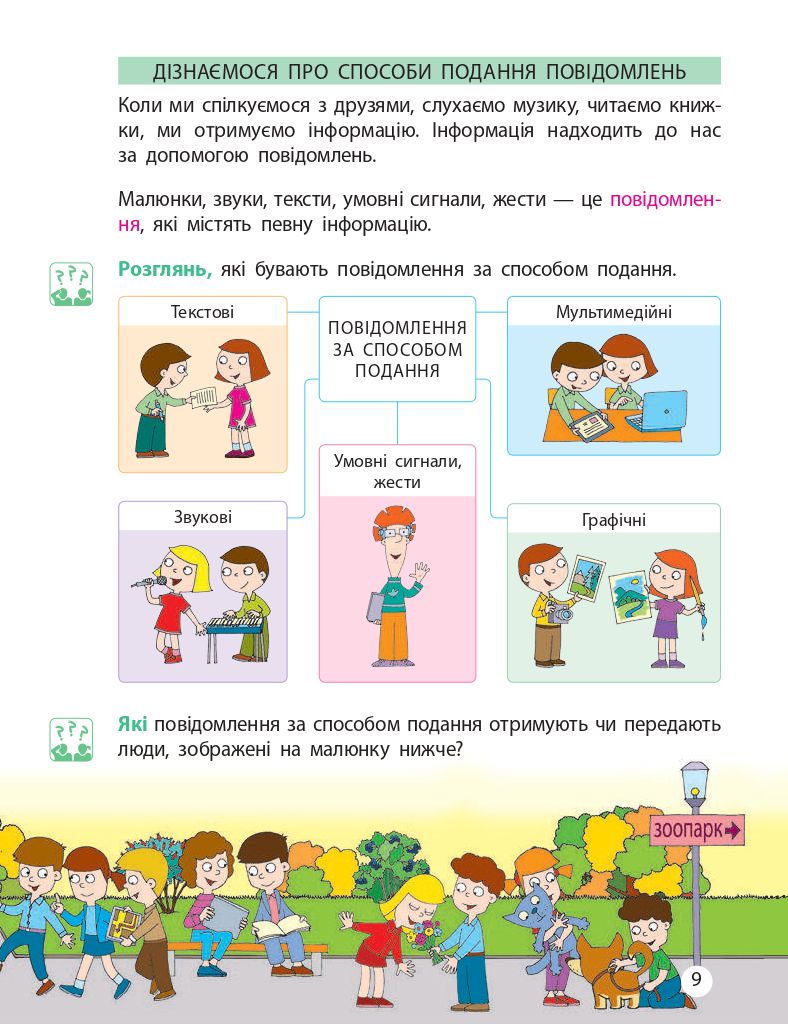 Я досліджую світ 3 клас М.М. Корнієнко, С.М. Крамаровська, І.Т. Зарецька 2020