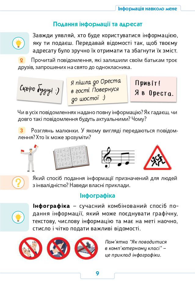 Інформатика 4 клас Андрусич О.О., Стеценко І.Б. 2021