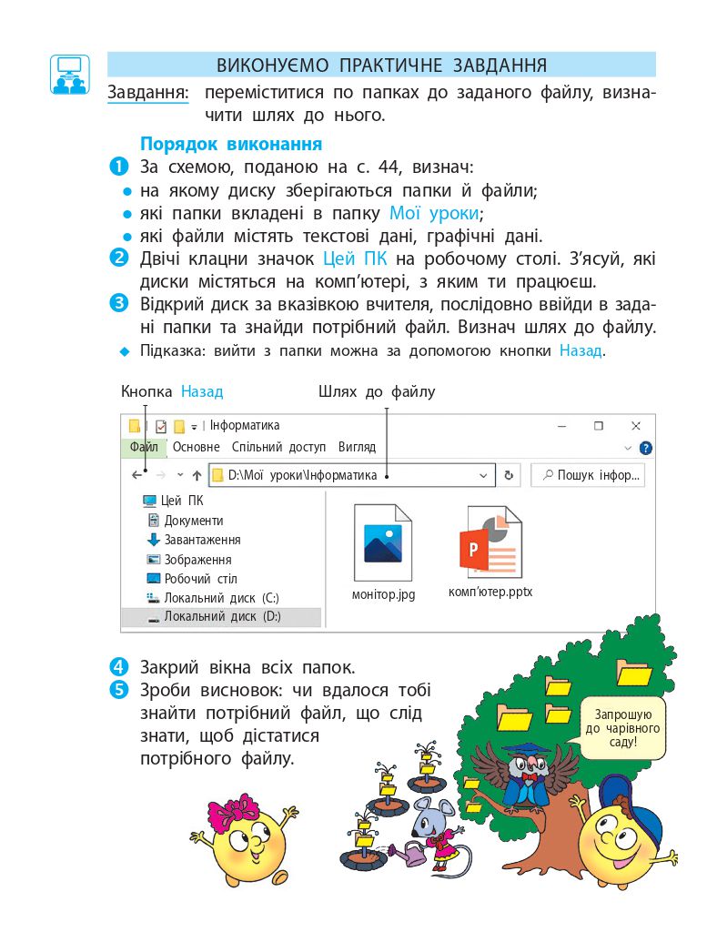 Інформатика 4 клас М. Корнієнко, С. Крамаровська, І. Зарецька 2021