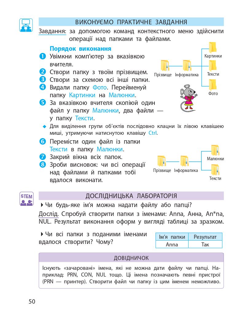 Інформатика 4 клас М. Корнієнко, С. Крамаровська, І. Зарецька 2021