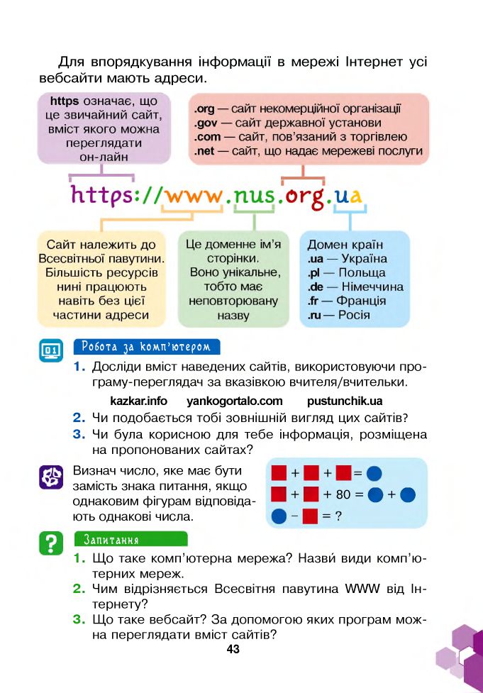 Інформатика 4 клас Л. Лисобей, О. Чучук 2021