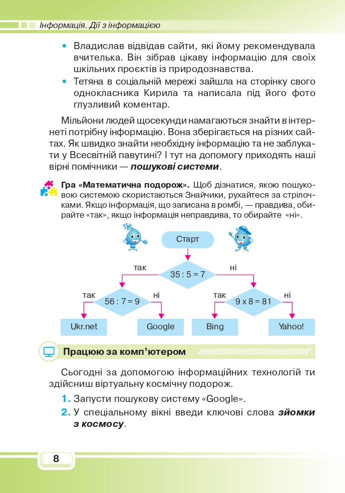Інформатика 4 клас В. Вдовенко 2021