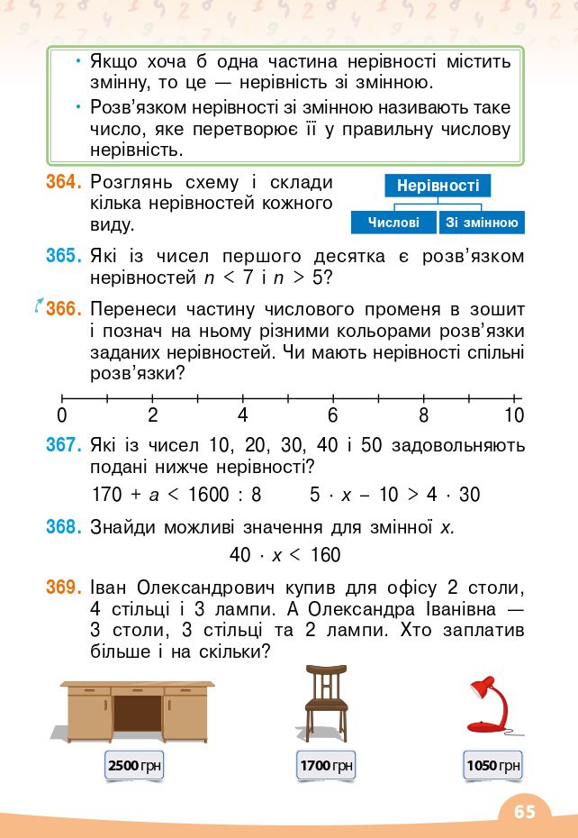 Математика 4 клас В. Бевз, Д. Васильєва 2021