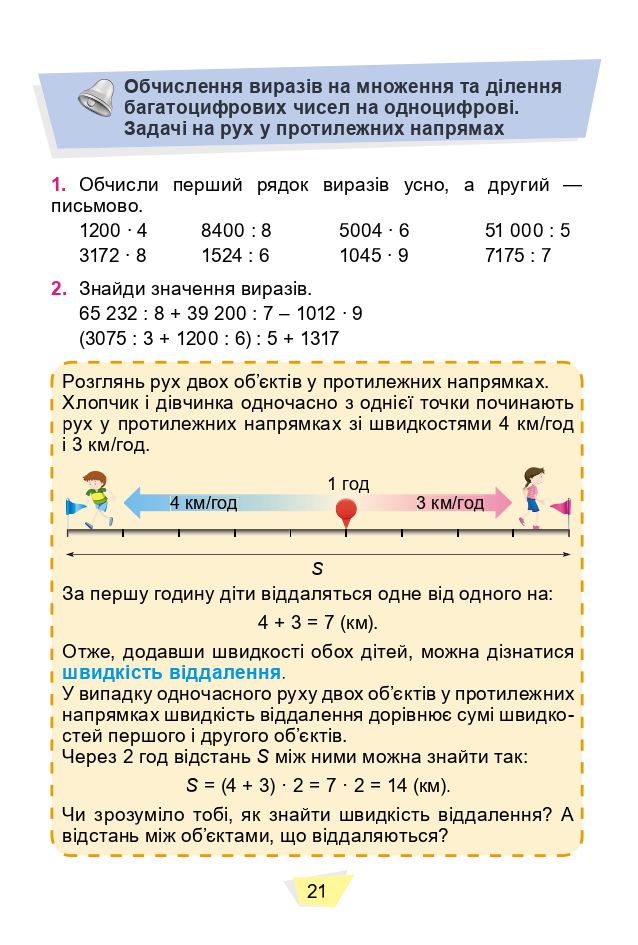 Математика 4 клас О.Істер 2021