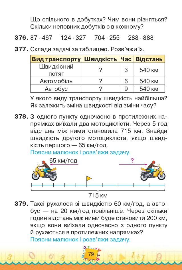 Математика 4 клас Н.П. Листопад 2021