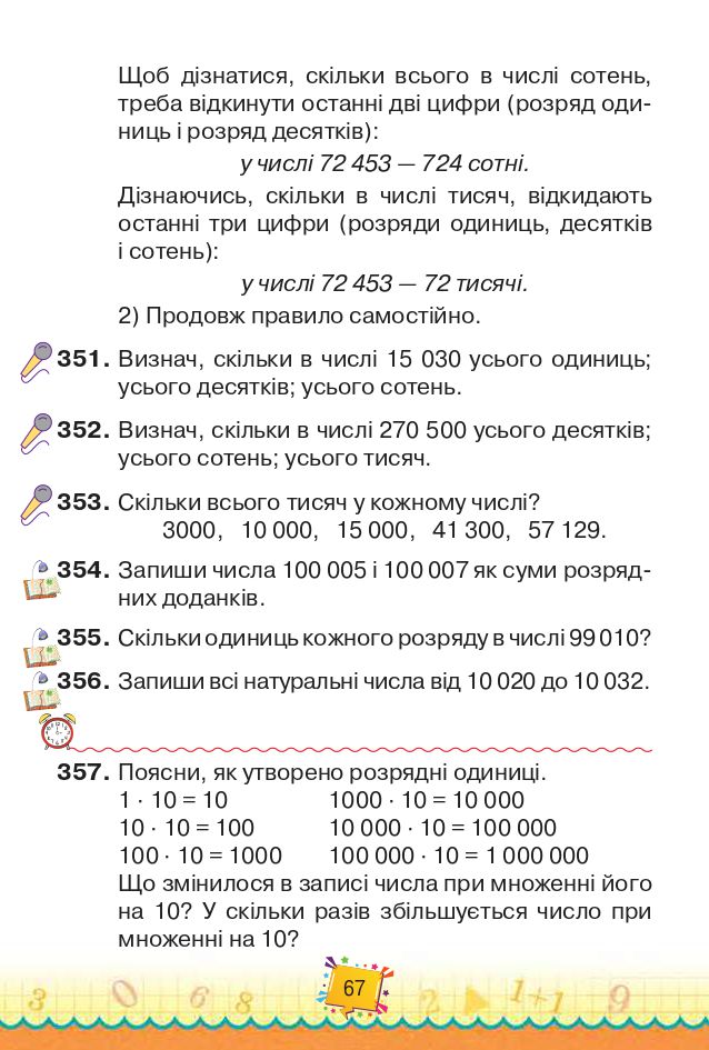 Математика 4 клас Н.П. Листопад 2021