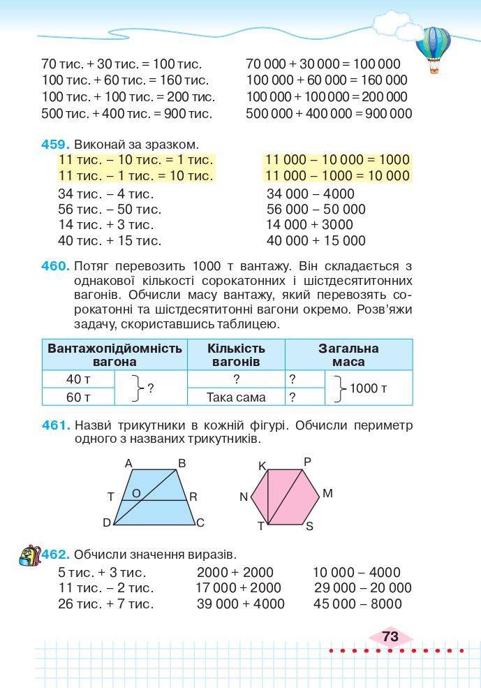 Математика 4 клас Л. Оляницька 2021