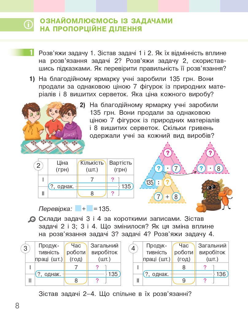 Математика 4 клас С. Скворцова, О. Онопрієнко 2021
