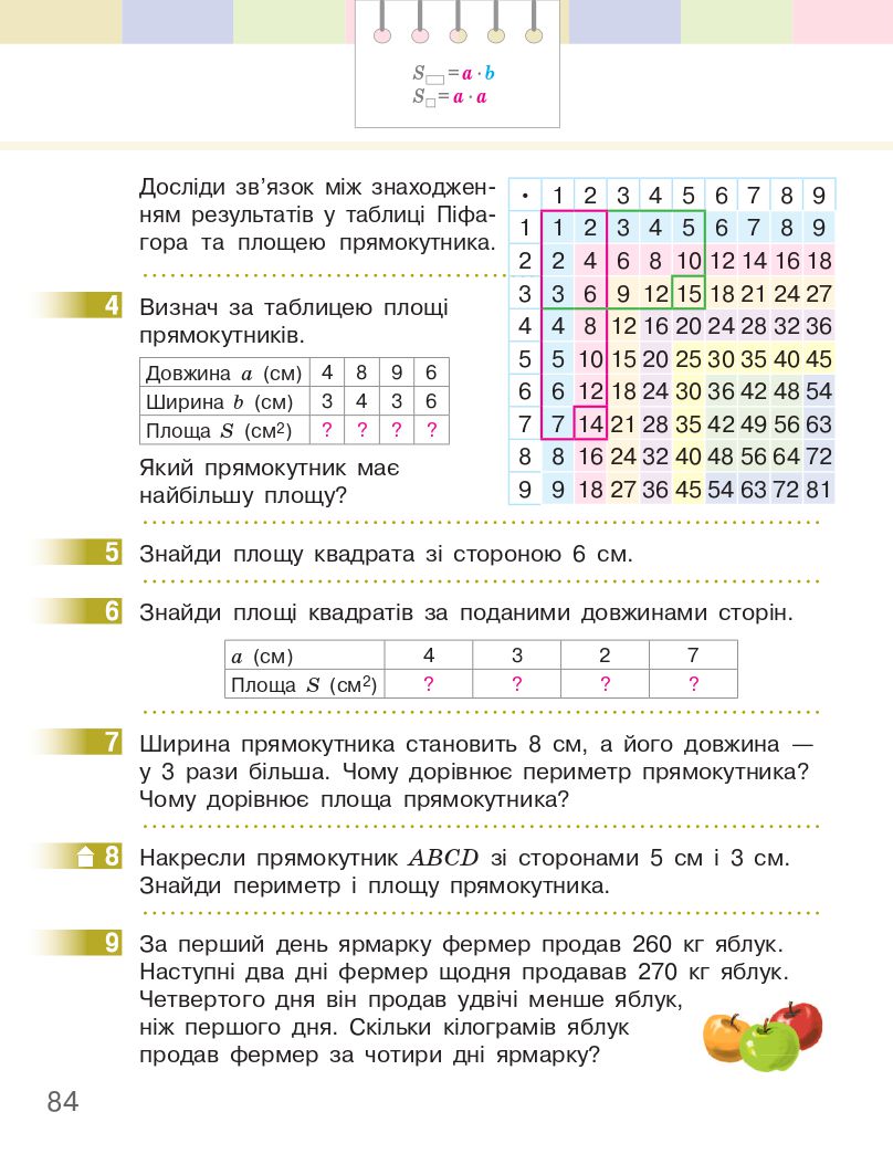 Математика 4 клас С. Скворцова, О. Онопрієнко 2021
