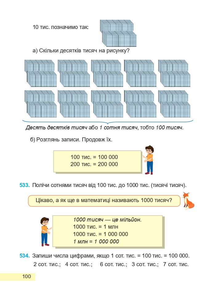 Математика 4 клас А. Заїка, С. Тарнавська 2021