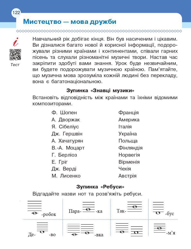 Мистецтво 4 клас Т. Рубля, І. Мед, Т. Щеглова 2021