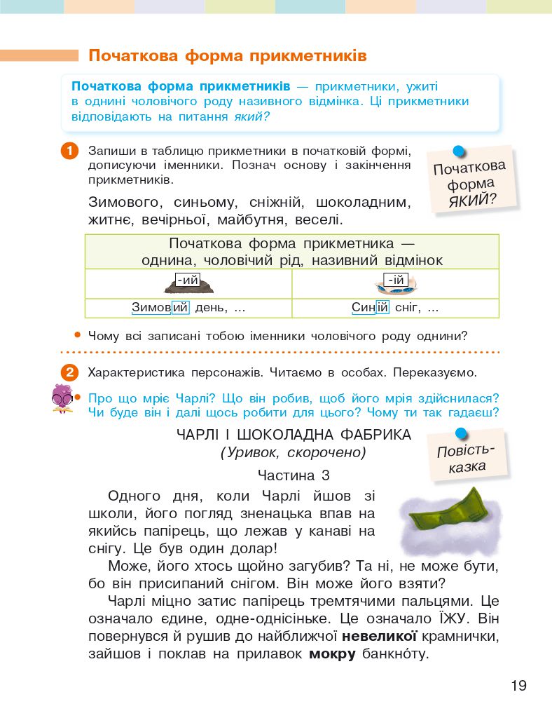 Українська мова та читання 4 клас І. Большакова, І. Хворостяний 2021